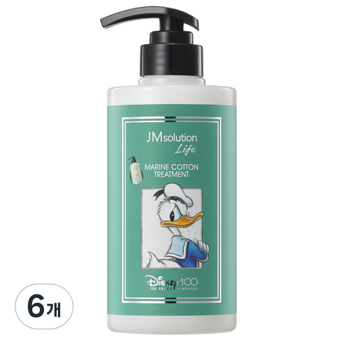 제이엠솔루션 라이프 디즈니100 에디션 마린 코튼 트리트먼트, 6개, 500ml