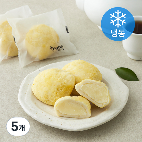 착한떡 생우유 찹쌀떡 (냉동), 60g, 4개입, 5개