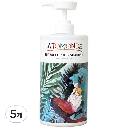 아토몽드 씨위드 키즈샴푸, 1000ml, 5개