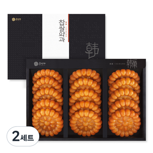 호정가 찹쌀약과 미니세트 대, 525g, 2세트