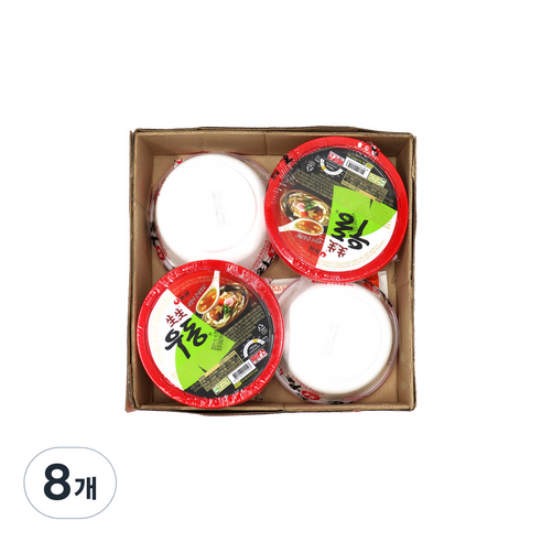 생생우동면 용기 4p, 276g, 8개