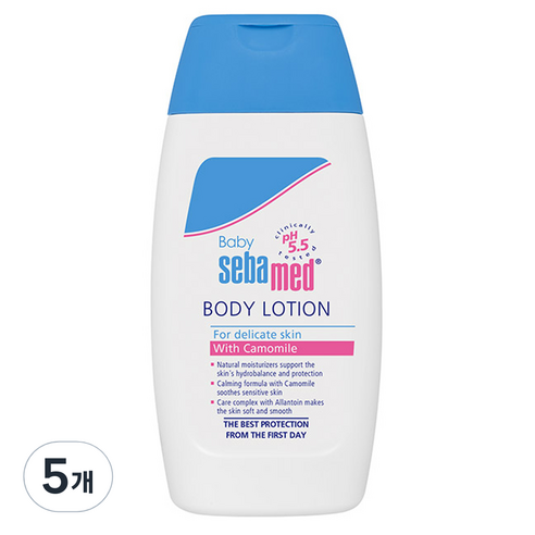 세바메드 베이비 로션, 200ml, 5개