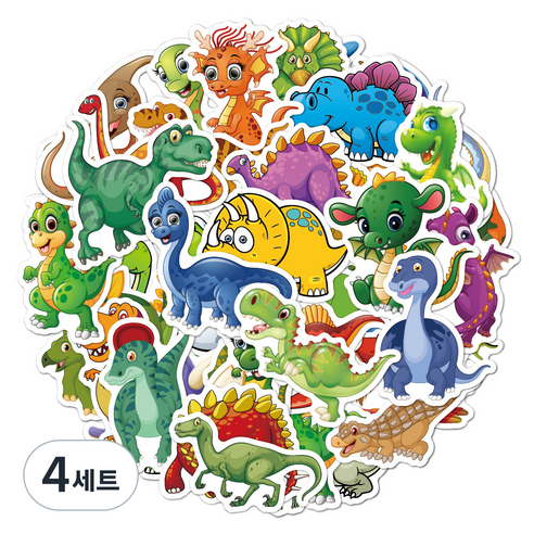 리빙홈디테일 캐리어 노트북 여행 방수 스티커 51p 세트, 타입Q, 4세트