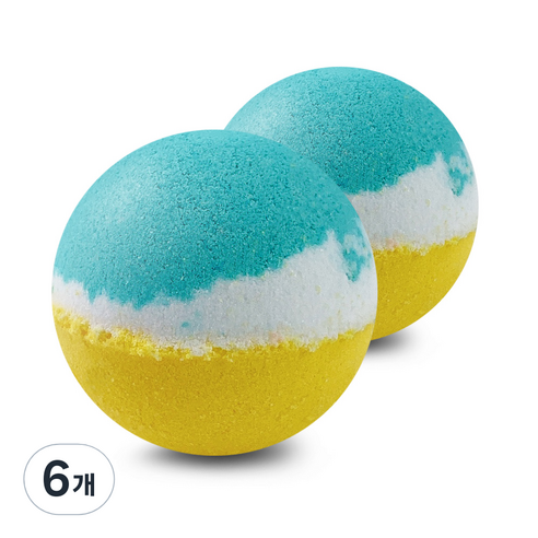 아르비앙 딜라이트 배쓰밤 거품입욕제, 130g, 6개