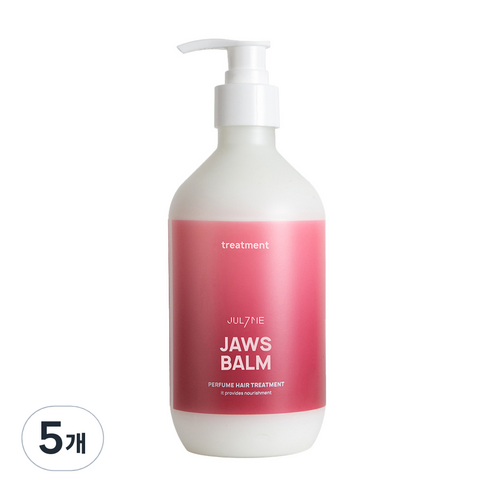 줄라이미 퍼퓸 죠스밤 헤어트리트먼트, 5개, 500ml