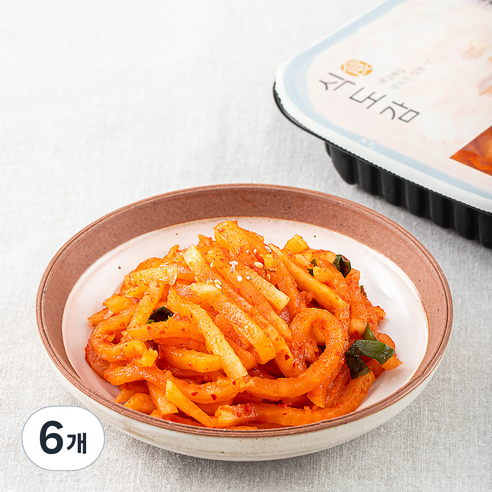 바다원 식도감 무생채, 300g, 6개