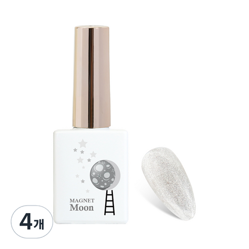 뷰젤 마그넷 밀키웨이 컬러젤, Moon, 4개, 10ml