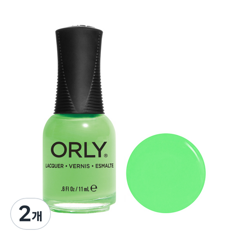 오를리 네일컬러 매니큐어 11ml, 2020081 소 플라이, 2개
