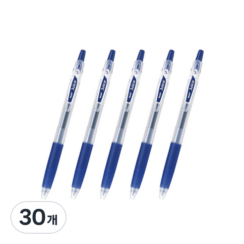 파이롯트 쥬스 젤잉크펜 0.38mm, 블루블랙, 30개