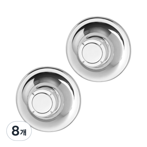 스파이더락 행거형 흡착판, 실버, 8개