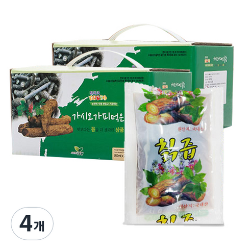 가시오가피 먹은 칡즙 30p, 2400ml, 4개