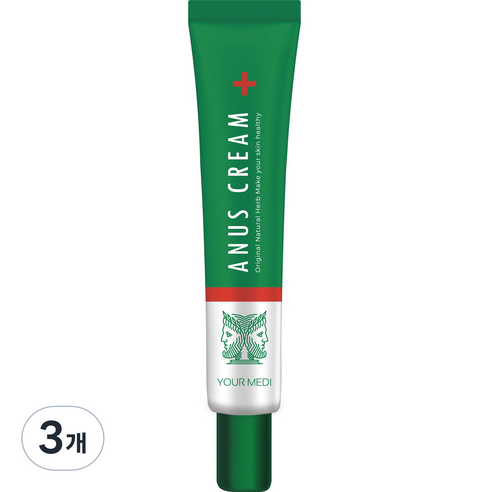 몽뜨허브 유어메디 아누스 크림, 40g, 3개