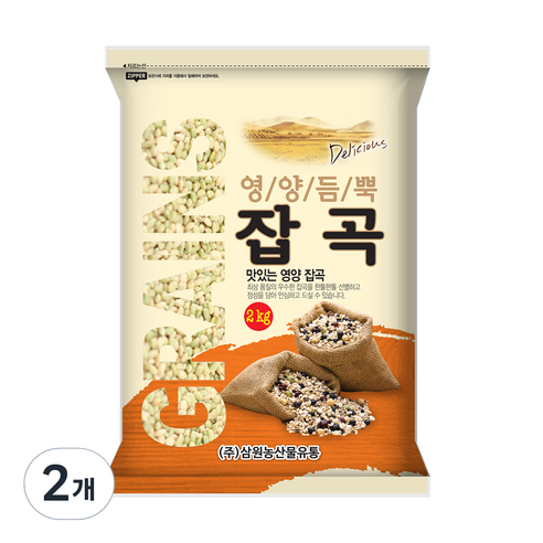 영양듬뿍 잡곡 녹미, 2kg, 2개