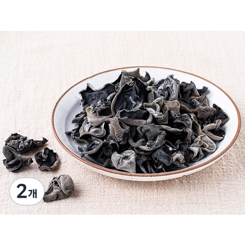 건 목이버섯, 30g, 2개