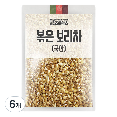 조은약초 볶은 보리차, 700g, 1개입, 6개