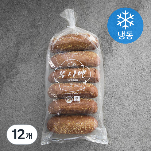 신라명과 부시맨 빵 (냉동), 100g, 12개 과자/초콜릿/시리얼 신라명과 부시맨 빵 (냉동), 100g, 12개 과자/초콜릿/시리얼