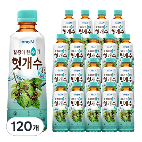 헛개수 차 음료, 340ml, 120개