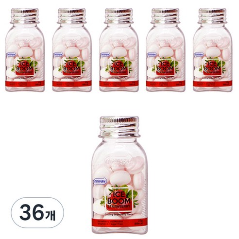 도스팜 아이스붐 딸기향 캔디, 22g, 36개
