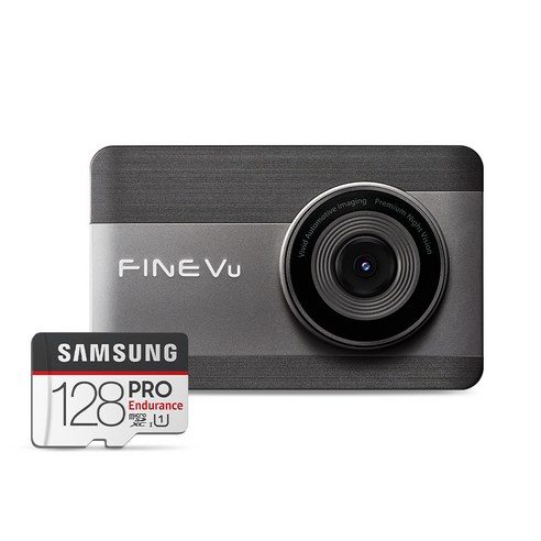 파인뷰 2채널 블랙박스 X700 + 출장장착쿠폰, FineVu X700, 128GB
