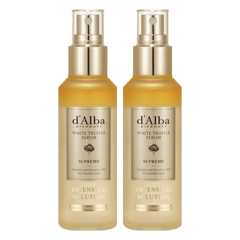 [비건뷰티] 달바 화이트 트러플 수프림 인텐시브 세럼, 100ml, 2개