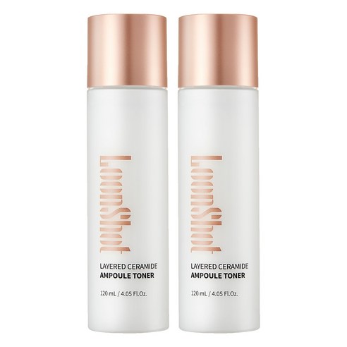 뷰티를열다 룬샷 레이어드 세라마이드 앰플토너, 120ml, 2개