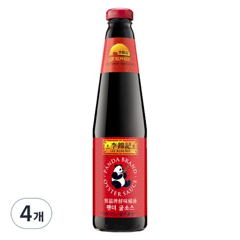이금기 팬더 굴소스, 510g, 4개
