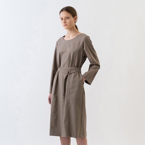 커렌트 BELTED DRESS