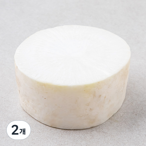 제주 친환경 절단무, 400g, 1개입, 2개, 400g