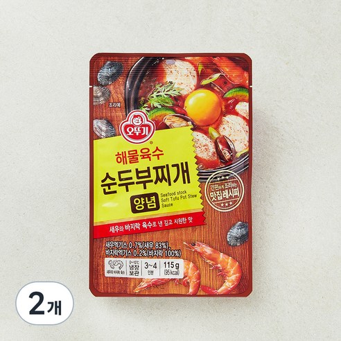 해물육수순두부찌개양념