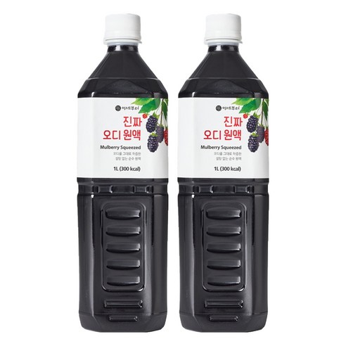 이제부터 진짜 오디 원액, 1L, 2개