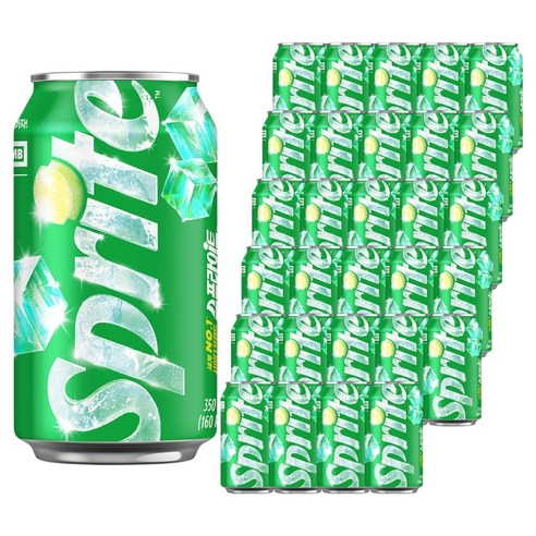 스프라이트 캔, 350ml, 48개