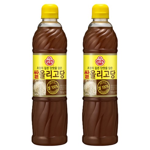 오뚜기 쌀올리고당, 700g, 2개