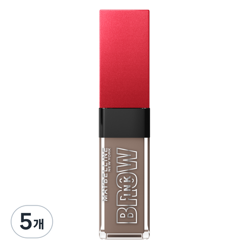 메이블린 3D 브로우 젤 마스카라 6ml, 5개, 스모키애쉬
