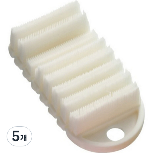 새벽노을 세정 핸드 브러쉬, 5개, 1개입, 화이트