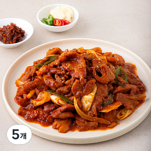더듬뿍 춘천식 닭갈비, 700g, 5개