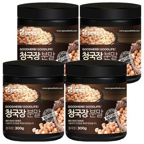 조은약초 청국장 분말, 300g, 4개