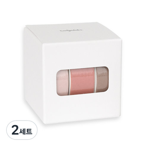 아르떼 마스킹테이프 3p 세트, Cherry blossom, 2세트