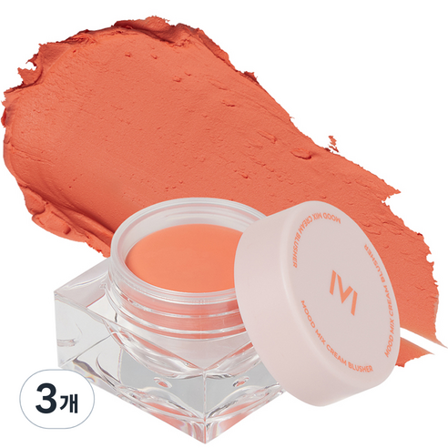 매드피치 무드 믹스 크림 블러셔 10g, 03 피치 플러쉬, 3개