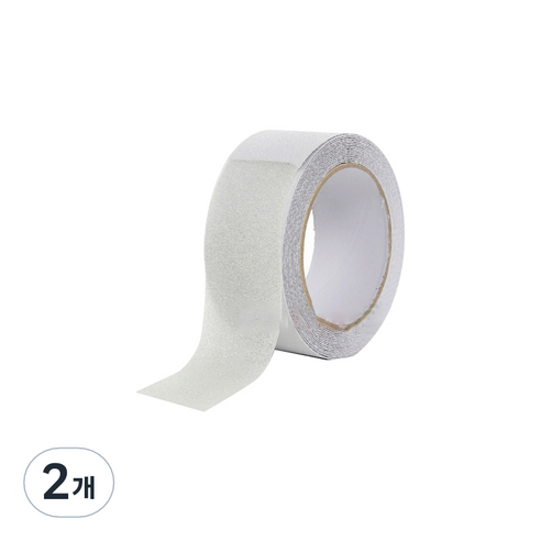 그루터기친구 6논슬립 테이프 투명 10cm x 5m, 2개