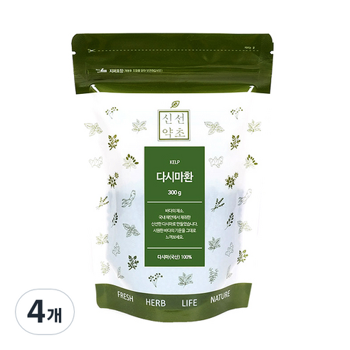 신선약초 다시마환, 4개, 300g