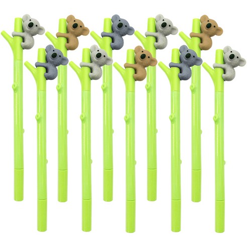 투영디자인 코알라젤펜 0.5mm, 랜덤 발송, 10개입