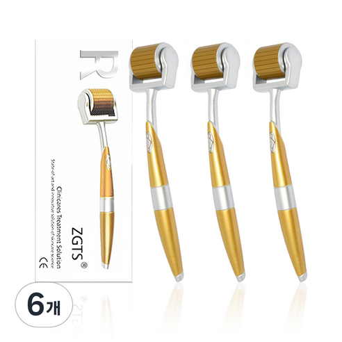 MTS 프리미엄 더마롤러 0.3mm, 혼합색상, 6개
