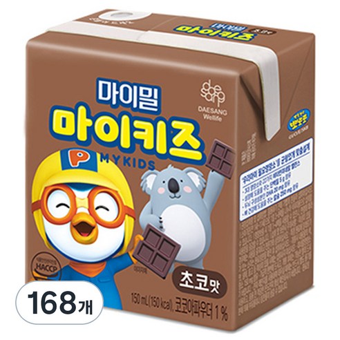 뉴케어 마이키즈 초코맛, 168개, 150ml