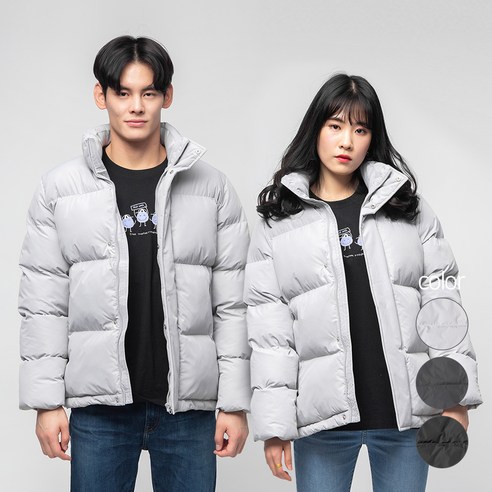 캐럿 남여공용 숏 패딩 자켓