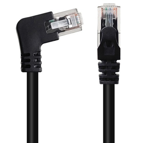 넥스트링크 UTP CAT.6 랜케이블 인터넷 랜선 왼쪽 꺾임, NL-UL29, 1개, 2m