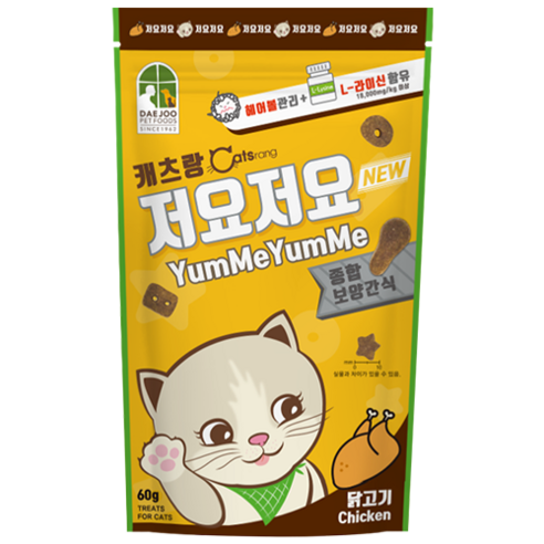 고양이를 위한 건강한 선택, 캐츠랑 저요저요 간식