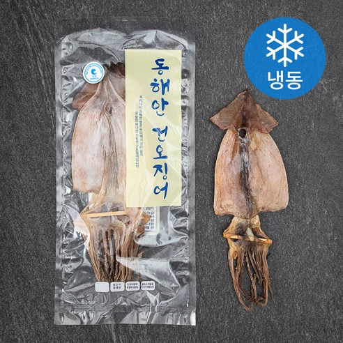 동해안 건오징어 6마리 (냉동), 270g, 1봉
