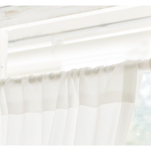 공간에 스며드는 섬세한 아름다움, 홈인홈 울쉬폰 가리개 커튼