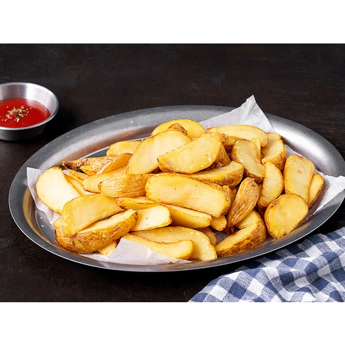 넉넉함과 바삭함이 함께, 아비코 재킷 웨지 튀김으로 간편하고 맛있는 식탁을!