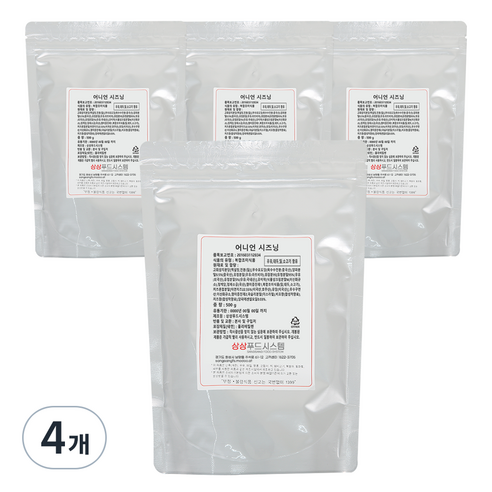 상상시즈닝 어니언 시즈닝, 500g, 4개